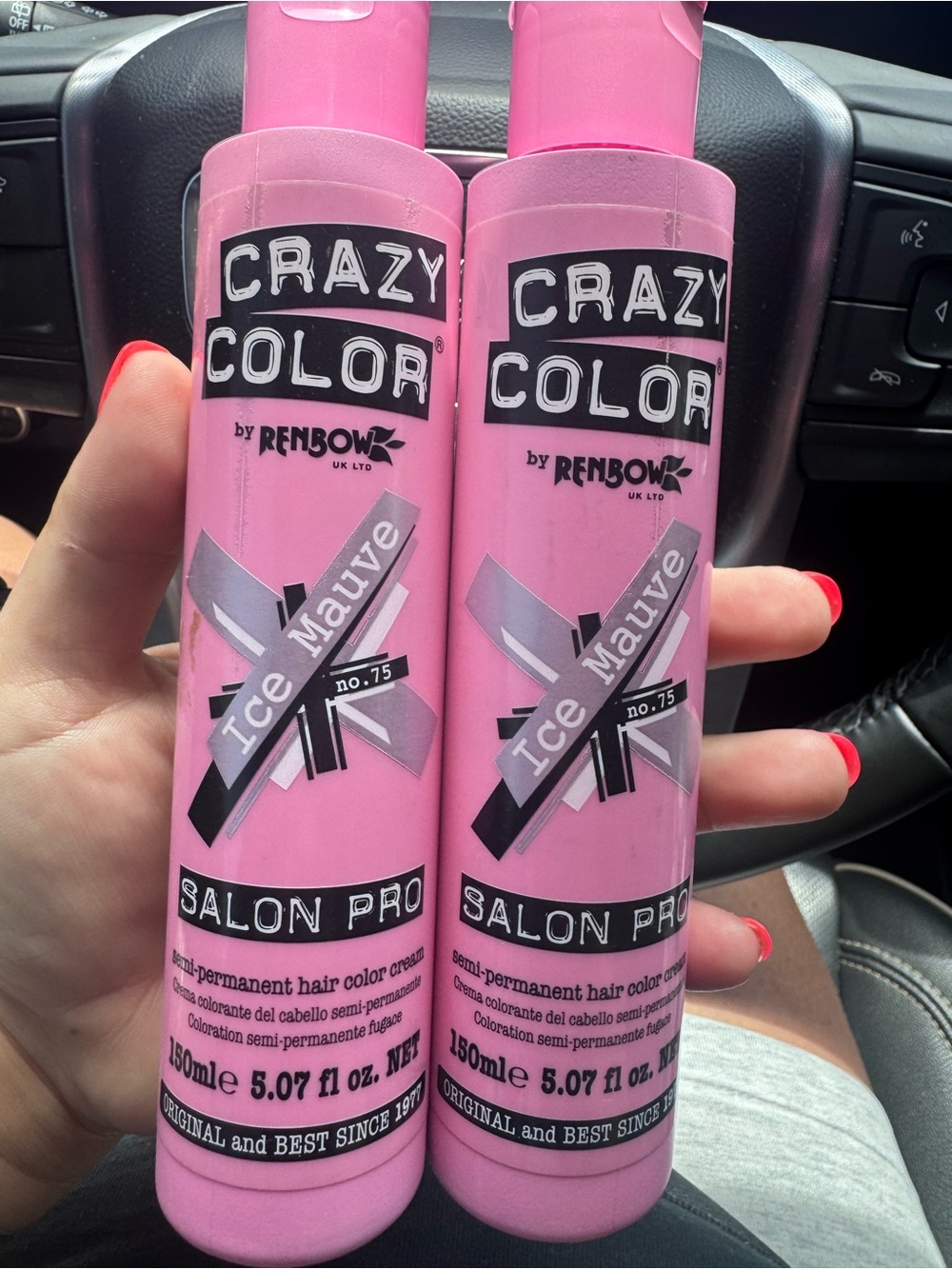 Crazy Color Salon Pro Ice Mauve Semi-Permanent Hair Color